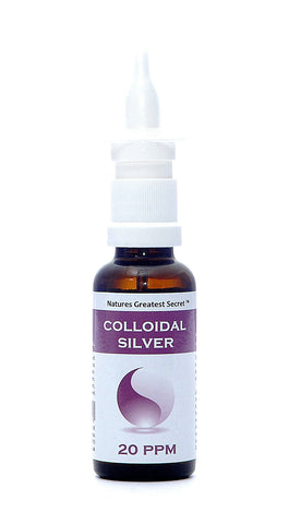 20ppm Enhanced Colloidal Silver - 30ml Nasal Spray