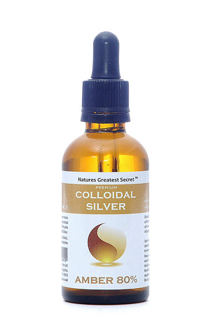 Amber Enhanced Colloidal Silver 50ml Dropper