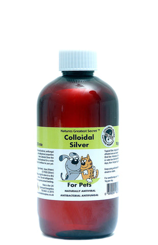 Colloidal Silver for Pets 250ml Bottle