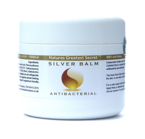 Colloidal Silver Balm - Amber Formula 150mls