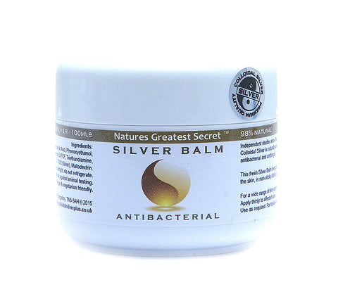 Colloidal Silver Balm - Amber Formula 100mls